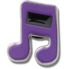 Crocs Jibbitz Purple Music Note 10015204