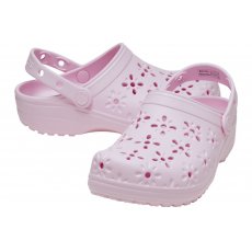 Crocs Papucs Classic Floral Cut Out Clog 210927-6ZW