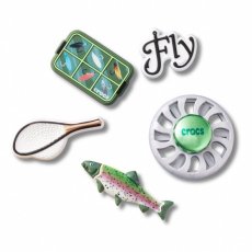Crocs Jibbitz Fly Fishing 5 Pack 10016066