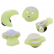 Crocs Jibbitz Glow In The Dark Space 5 Pack 10016288