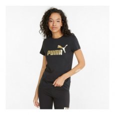 Puma Női Póló ESS+ Metallic Logo Tee 848303-01 