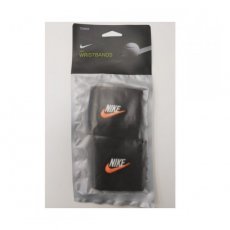 Nike Csuklópánt NIKE PREMIER GRAPHIC JDI AIR WRISTBANDS SW BLACK/WHITE/TOTAL ORANGE N.NN.J6.034