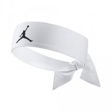 Nike Fejpánt JORDAN JUMPMAN DRI-FIT HEAD TIE WHITE/BLACK