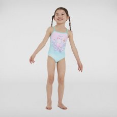 Speedo Gyerek Úszódressz Digital Thinstrap Swimsuit (UK) 8-12881G698