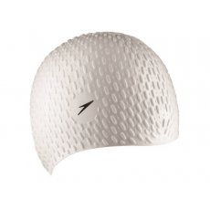 Speedo Úszósapka BUBBLE CAP AF WHITE (UK) 8-709290003