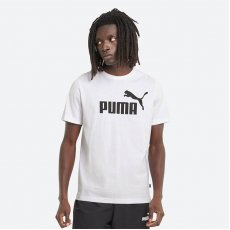 Puma Férfi Póló ESS Logo Tee Puma White 586666-02
