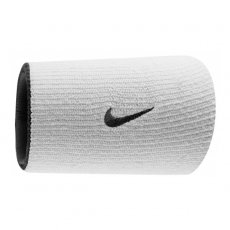 Nike Csuklópánt NIKE DRI-FIT HOME & AWAY DOUBLEWIDE WRISTBANDS WHITE/BLACK OSFM N.NN.B0.101 