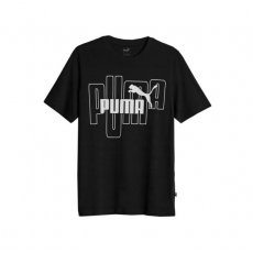 Puma Férfi Póló GRAPHICS No. 1 Logo Tee PUMA Black 677183-01
