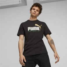 Puma Férfi Póló No. 1 Logo Celebration Tee PUMA Black 676020-01
