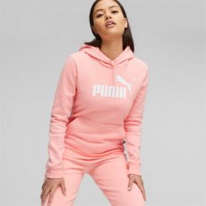 Puma Női Pulóver ESS Logo Hoodie FL (s) Peach Smoothie 586789-63