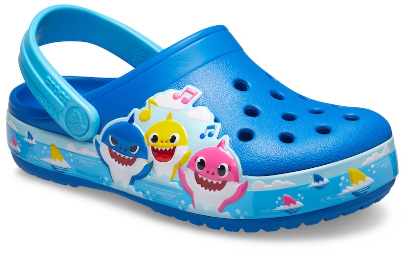 Crocs Gyerek Papucs 21 Crocs FunLab Baby Shark Band Clog K 206704-4JL - 28-29