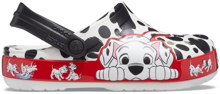 Crocs Gyerek Papucs 21 Crocs FL 101 Dalmatians Clog K 207193-100 - 28-29