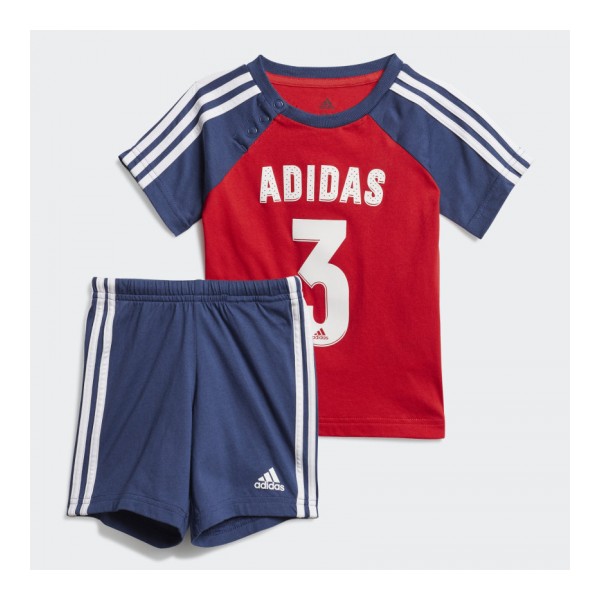 Adidas Bébi Póló-Short Szett SPORT SUMMER SET FM6398 - 68