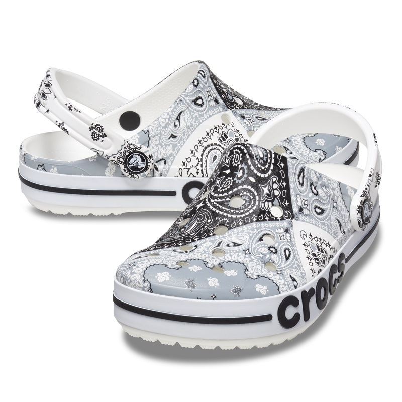 Crocs Papucs Bayaband Bandana Print Clog 206233-0ZX - 36-37