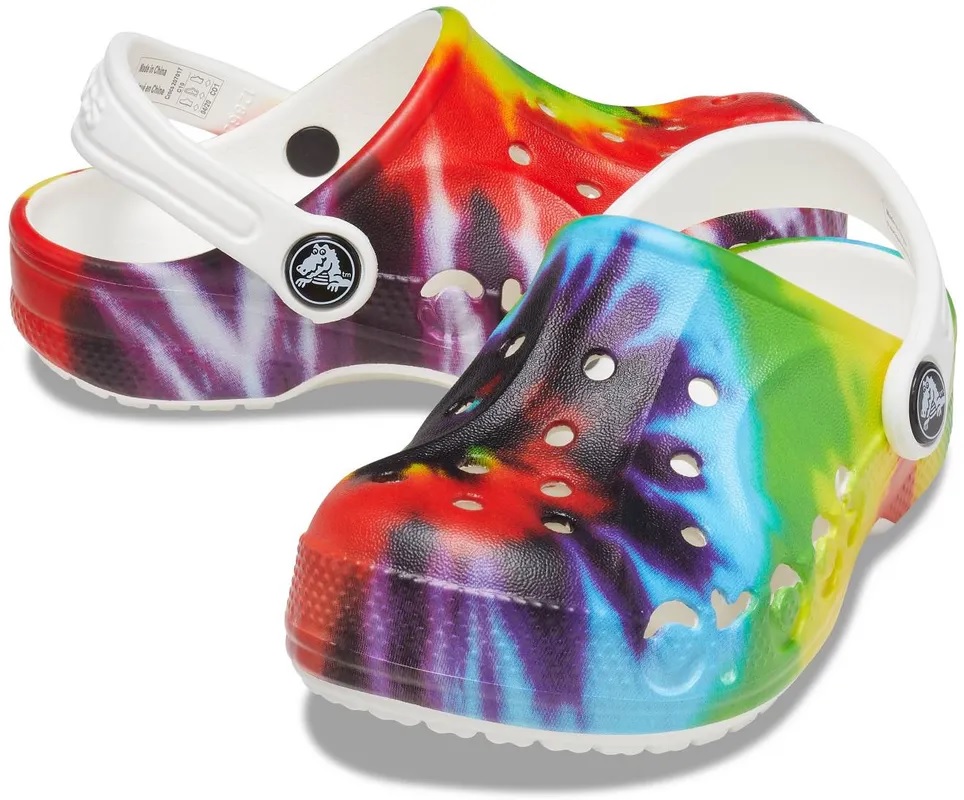 Crocs Gyerek Papucs Baya TieDye Graphic Cg K 207504-90H - 29-30