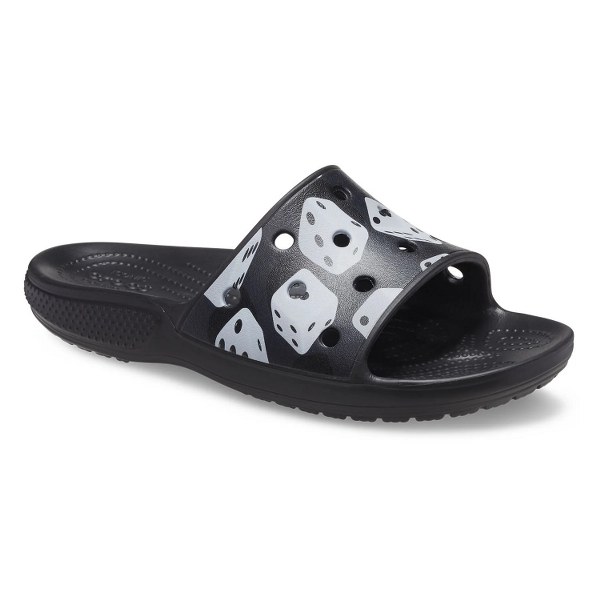 Crocs Papucs Classic Dice Print Slide 208769-066 - 45-46