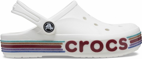 Crocs Gyerek Papucs Bayaband Rainbow Glitter Clg K 209730-100 - 30-31