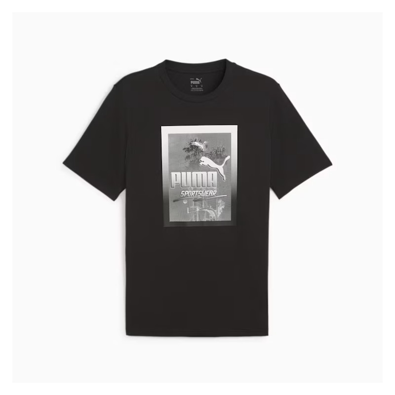 Puma Férfi Póló GRAPHICS Photoprint Tee 680180-01 - XXL