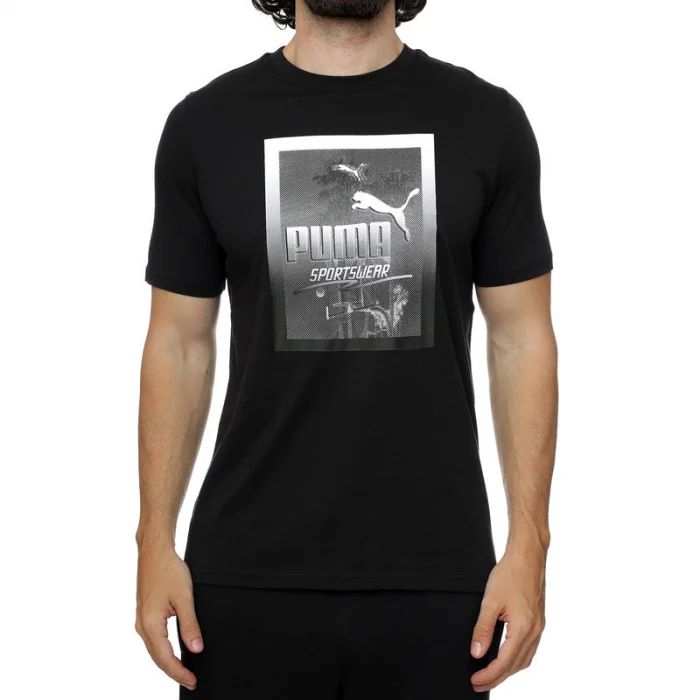Puma Férfi Póló GRAPHICS Photoprint Tee 680180-01 - XXL