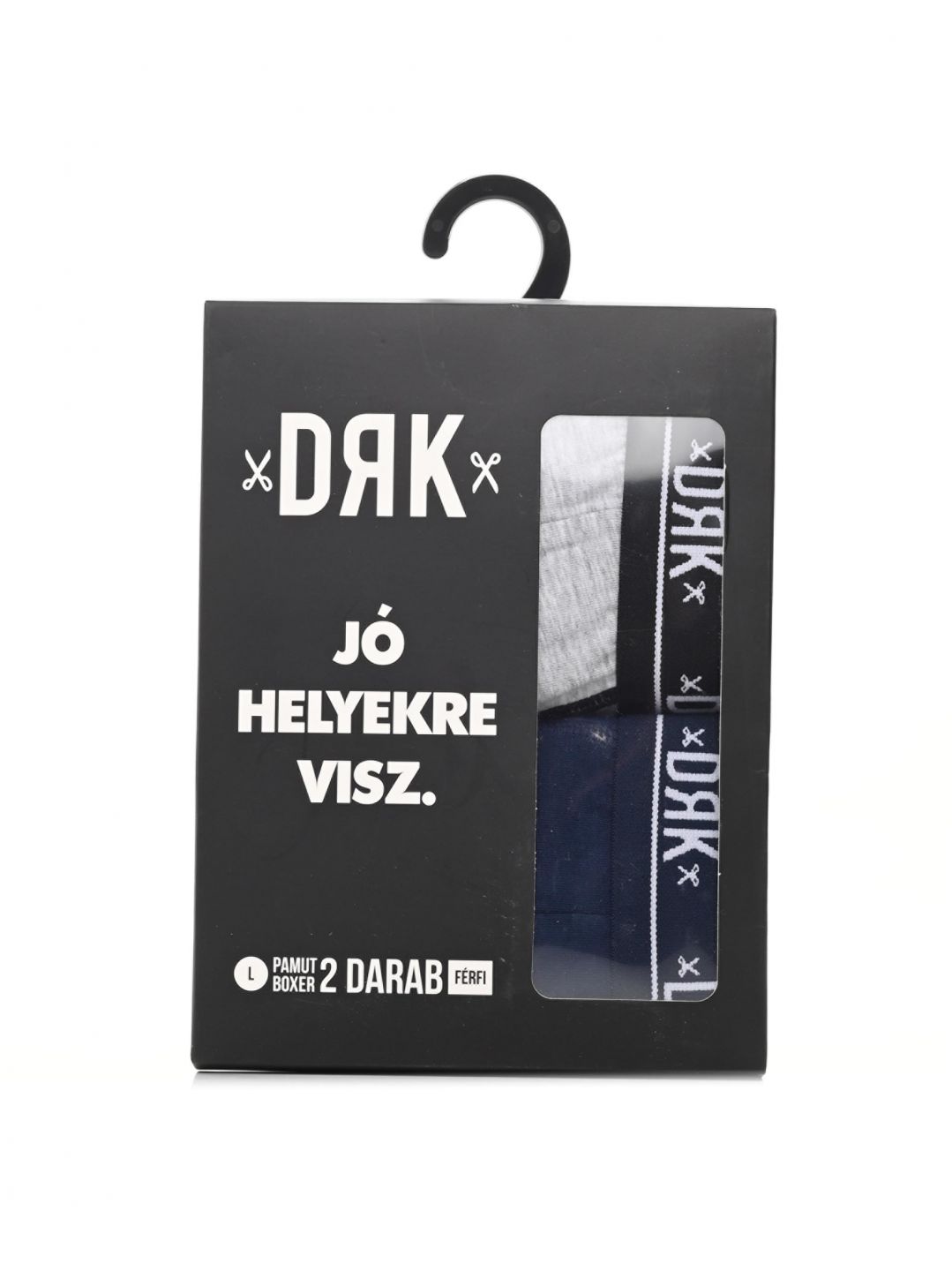 Dorko Férfi Alsónadrág (boxer) 2 PACK BOXER MEN DRK DRK2RIT1BCX02A2 - S