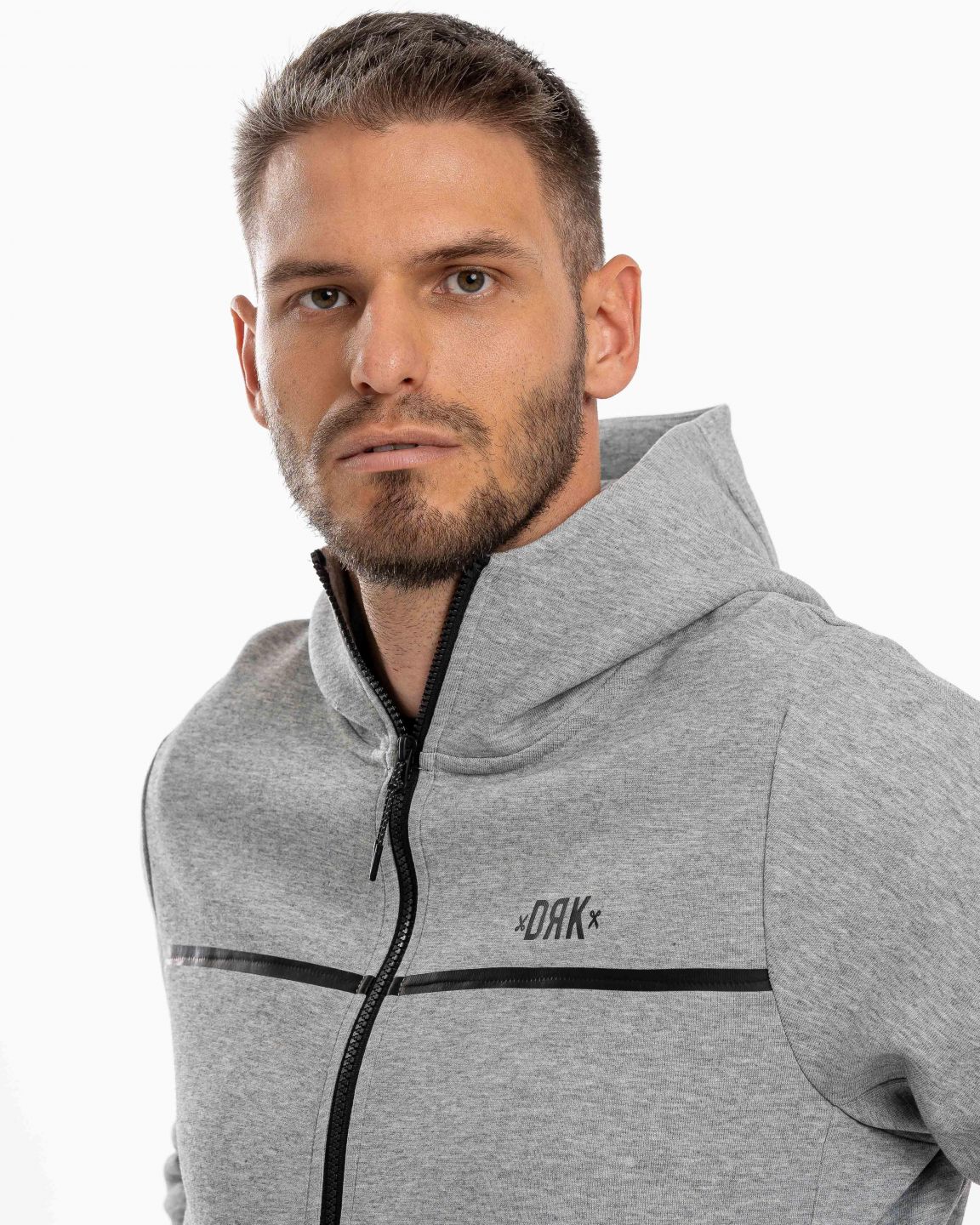 Dorko Férfi Cipzáras Pulóver ASHTON ZIPPED SWEATER MEN DT24115M___0030 - L