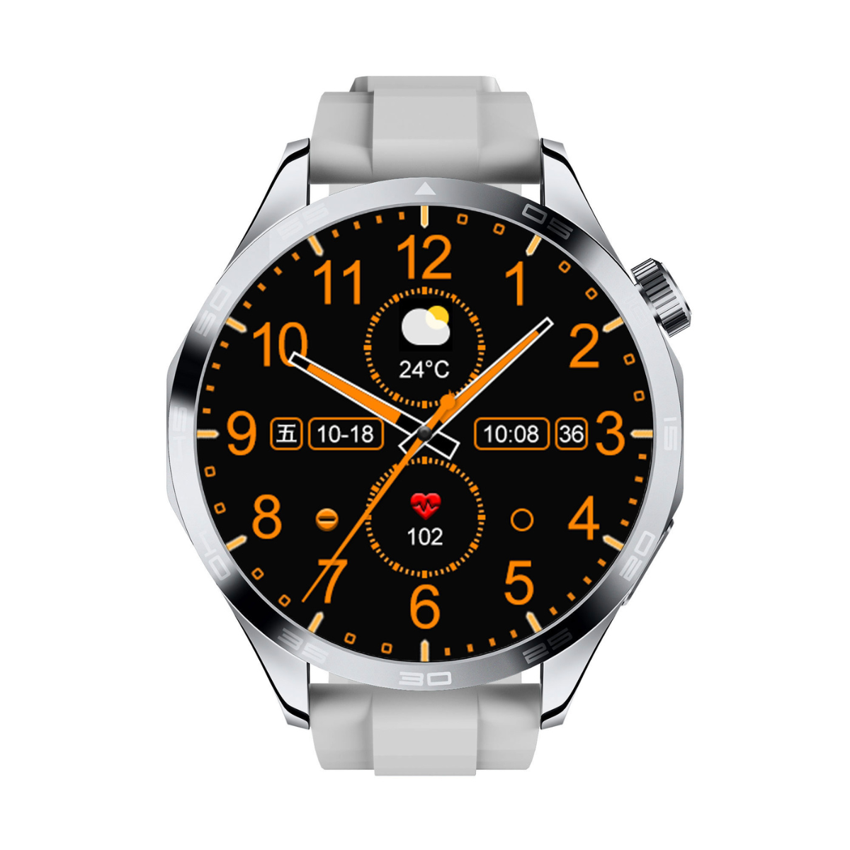 WS-26 Bluetooth Hívásos Multisport Okosóra Magyar Nyelvű Applikációval Ajéndék Pótszíjakkal