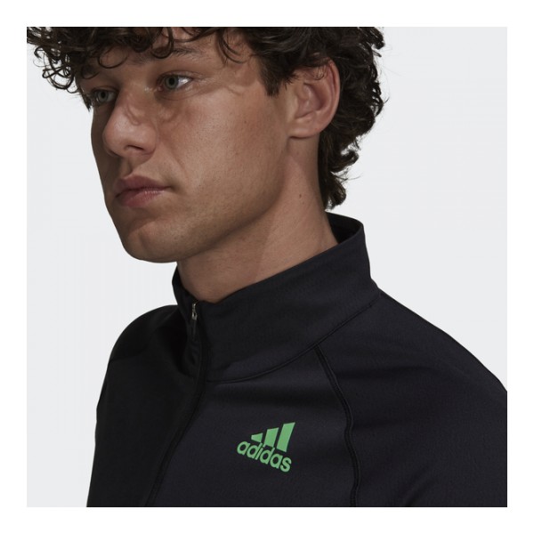 Adidas Férfi Futópulóver ADIZERO 1/2 ZIP GT9736 - S