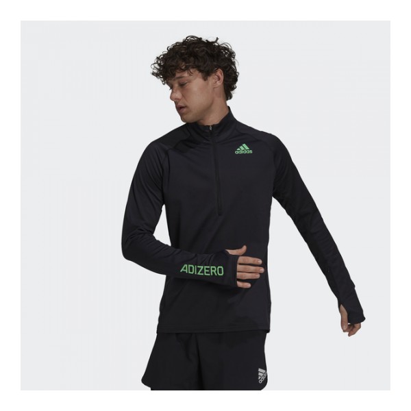 Adidas Férfi Futópulóver ADIZERO 1/2 ZIP GT9736 - XL