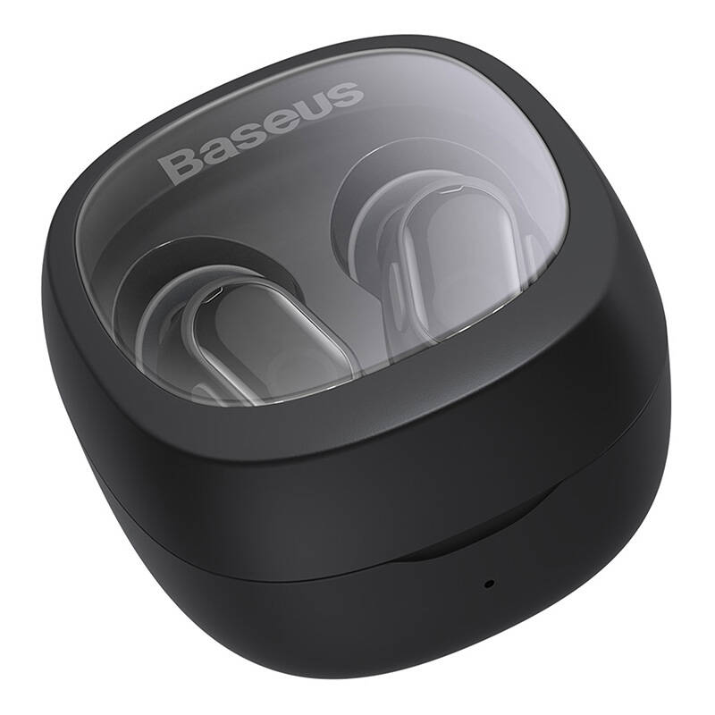 Baseus Bowie WM02 TWS OS Bluetooth Fülhallgató Fekete