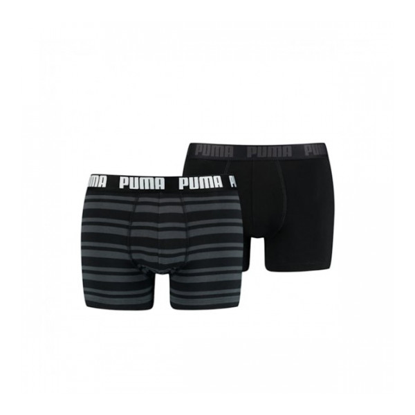 Puma Férfi Alsónadrág (boxer) PUMA HERITAGE STRIPE BOXER 2 907838-05  - M