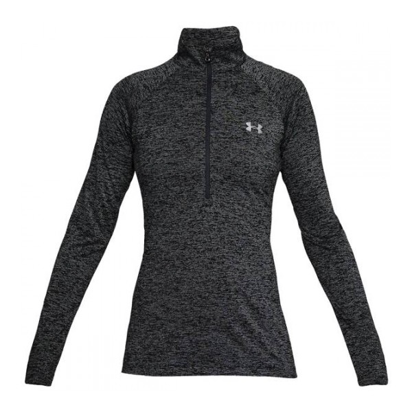 Under Armour Női Hosszú Ujjú Edzőpóló Tech 1/2 Zip - Twist 1320128-001 - S