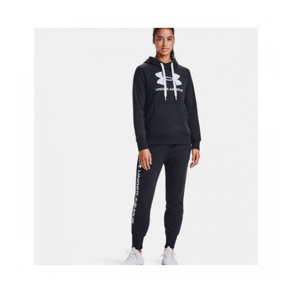 Under Armour Női Pulóver Rival Fleece Logo Hoodie 1356318-001 - XS