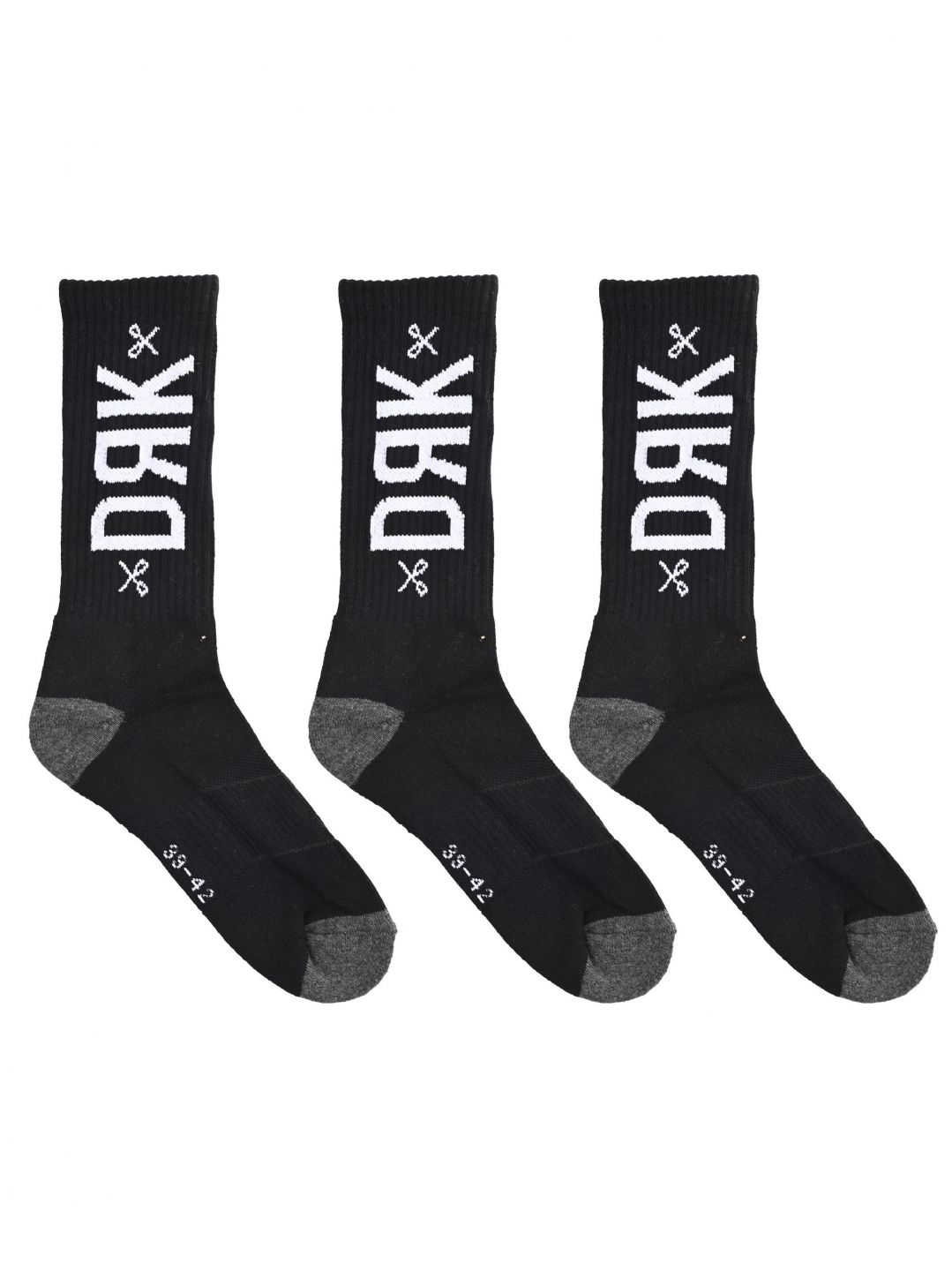 Dorko Zokni NEW DASH SOCKS 3 PACK DA2477_____0001 - 39-42