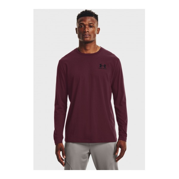 Under Armour Férfi Hosszú Ujjú Póló UA SPORTSTYLE LEFT CHEST LS 1329585-601 - M