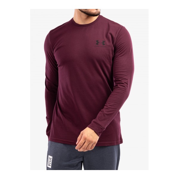 Under Armour Férfi Hosszú Ujjú Póló UA SPORTSTYLE LEFT CHEST LS 1329585-601 - M