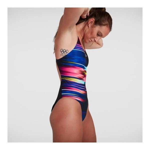 Speedo Női Úszódressz Placement Digital Powerback(UK) 8-06187F862 - 36