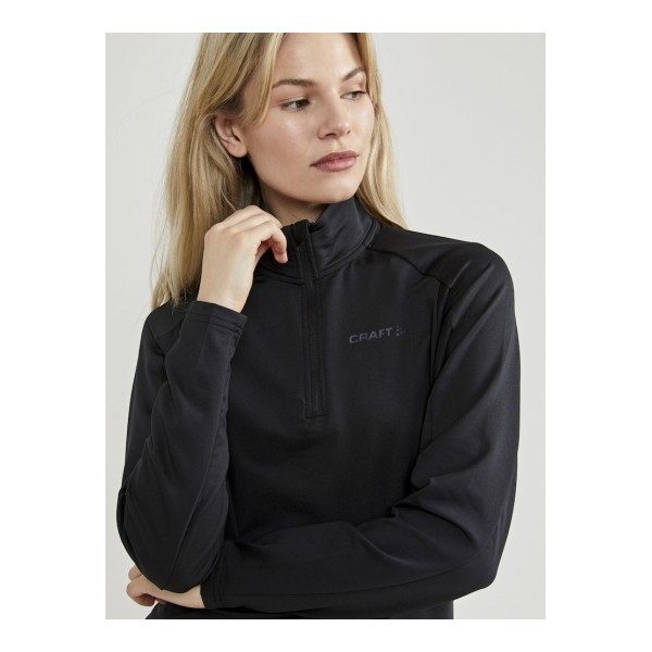 Craft Női Cipzáras Túrapulóver CORE GAIN MIDLAYER W 1909497-999000 - XS