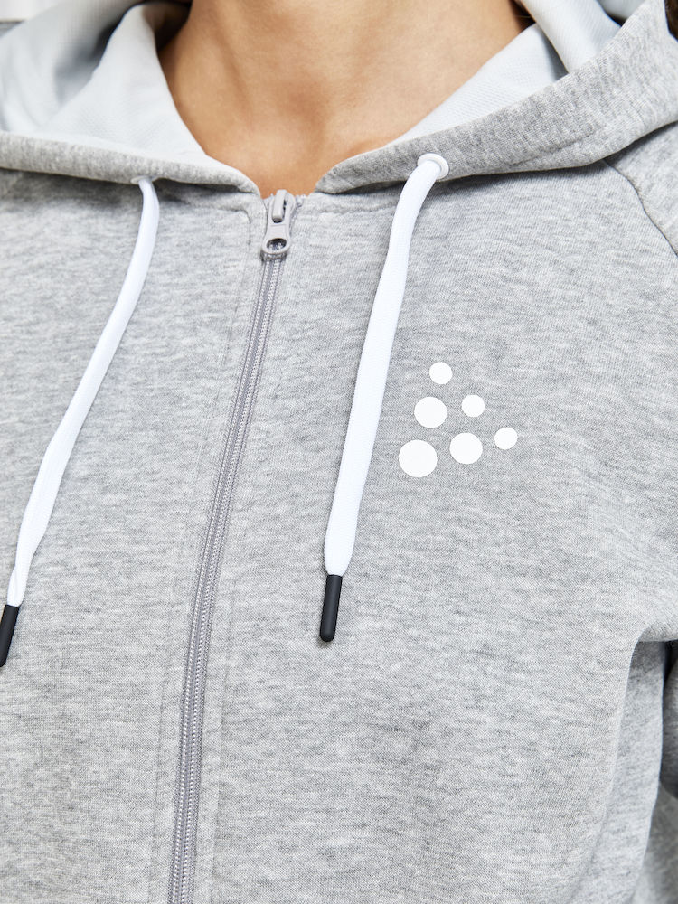 Craft Női Cipzáras Pulóver CORE CRAFT ZIP HOOD W 1910640-950000 - L