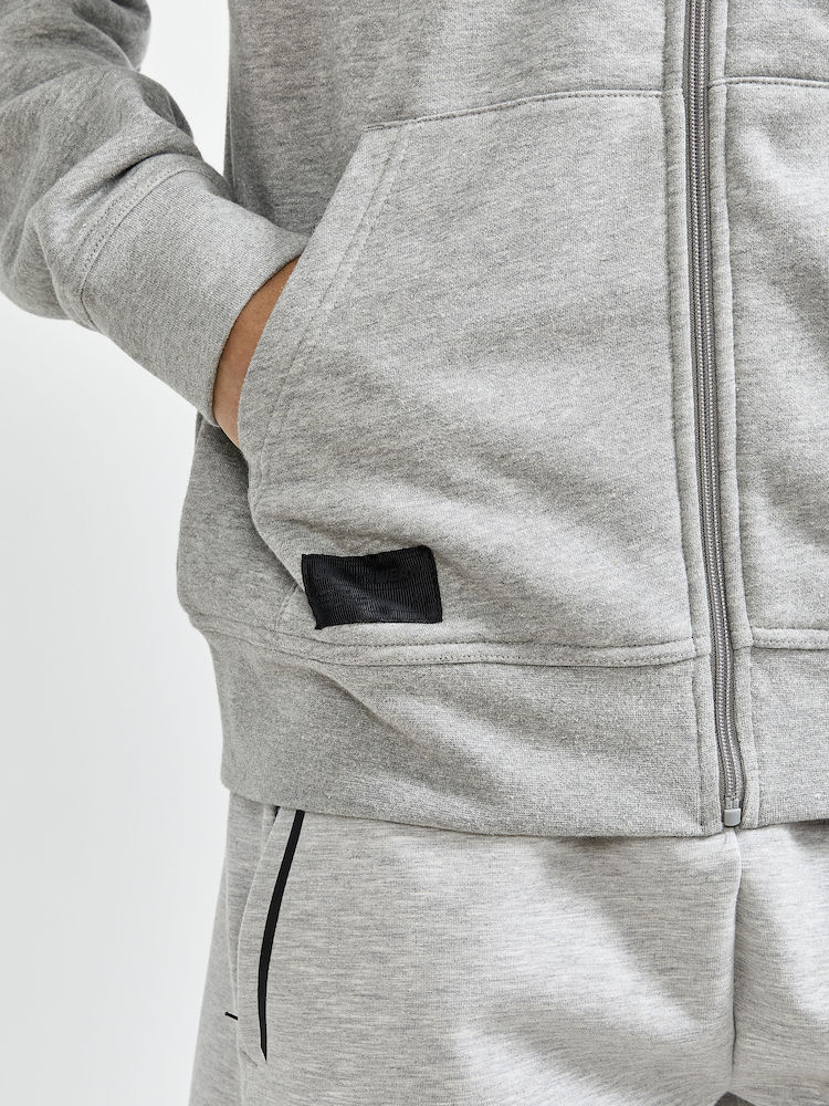 Craft Férfi Cipzáras Pulóver CORE CRAFT ZIP HOOD M 1910678-950000 - XS