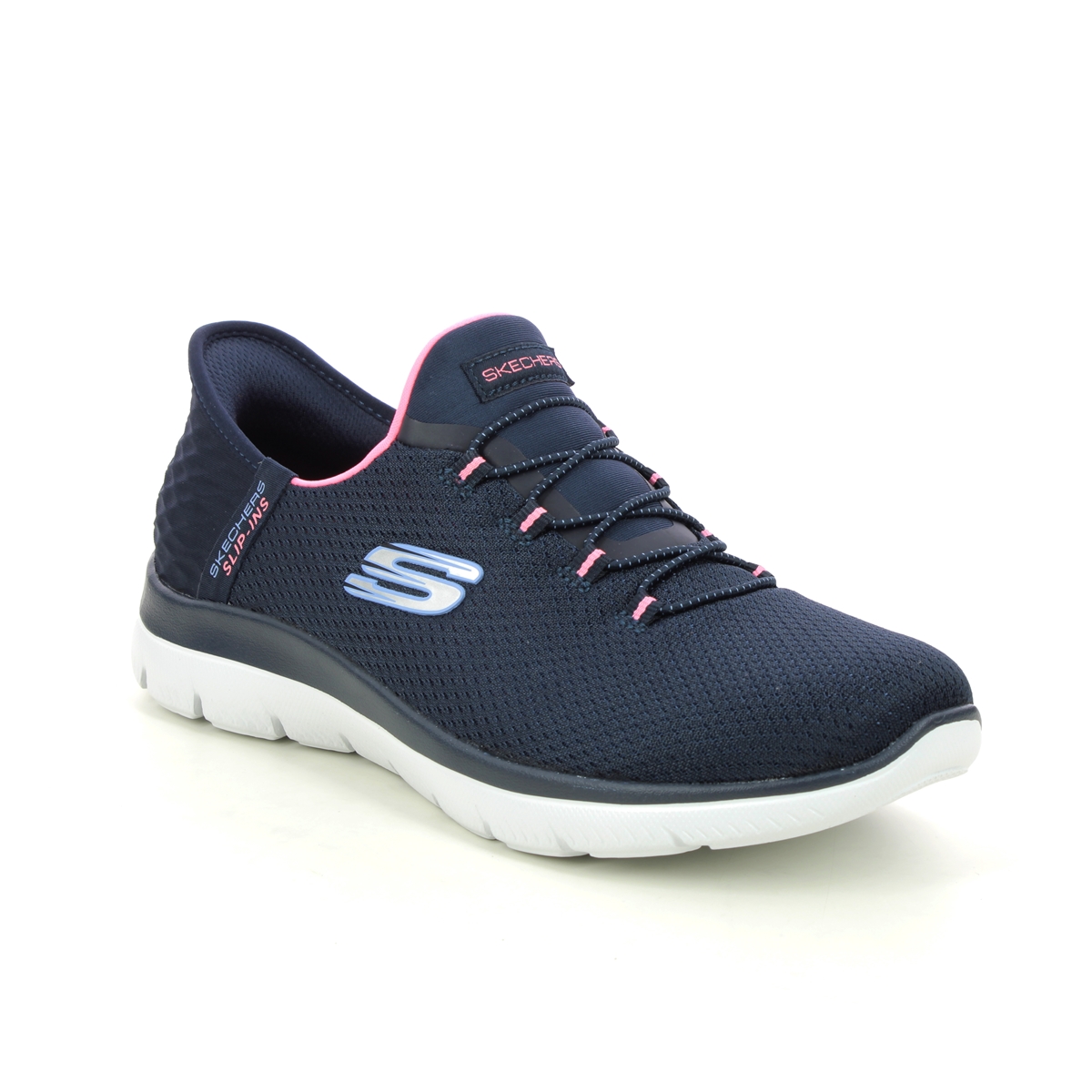 Skechers Női Utcai Cipő SUMMITS-DIAMOND DREA 150123-NVPK - 40