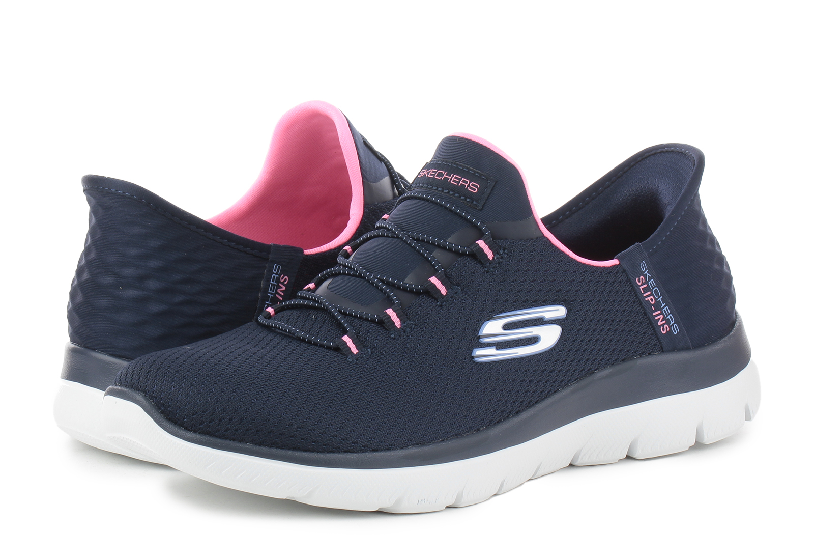 Skechers Női Utcai Cipő SUMMITS-DIAMOND DREA 150123-NVPK - 40