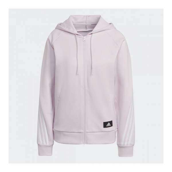 Adidas Női Cipzáras Pulóver W FI 3S FZ REG HE1657  - XL