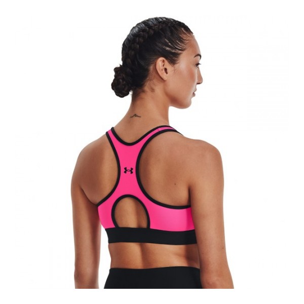 Under Armour Edző Sportmelltartó Armour Mid Keyhole Bra 1307196-695  - XL