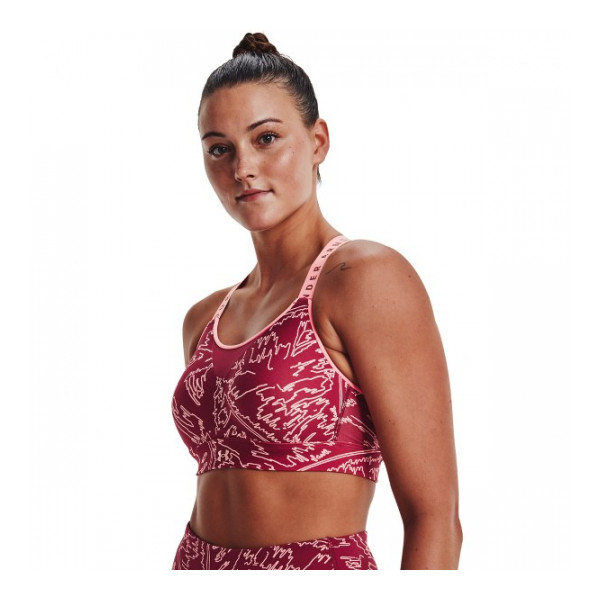 Under Armour Edző Sportmelltartó UA Infinity High Print Bra 1369026-664 - M