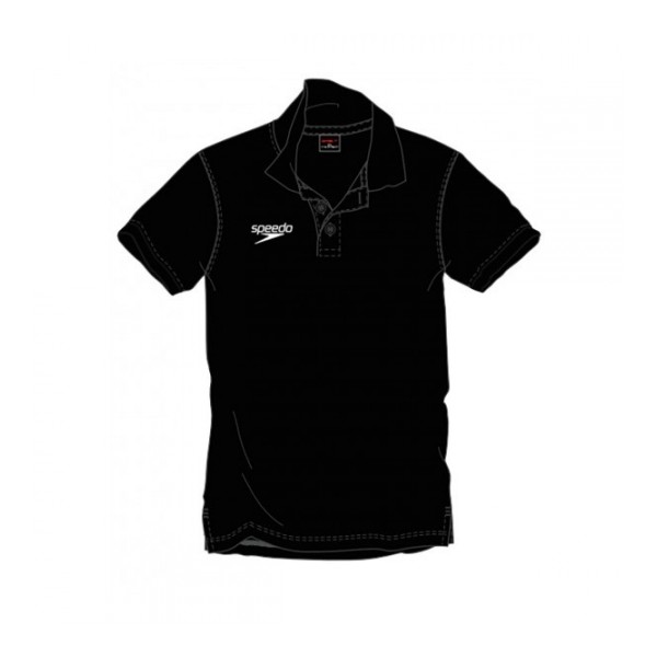 Speedo Férfi Galléros Póló CORE TEAM KIT POLO AU BLACK 8-104310001 - XL