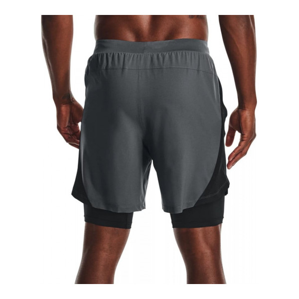 Under Armour Férfi Futóshort Men's UA Launch SW 7" 2N1 Short-GRY 1361497-012 - XXL