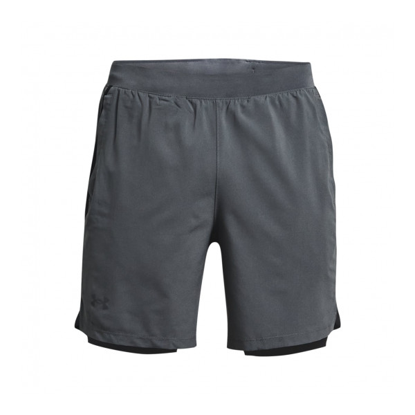 Under Armour Férfi Futóshort Men's UA Launch SW 7" 2N1 Short-GRY 1361497-012 - XL