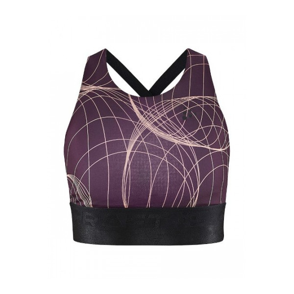 Craft Edző Sportmelltartó CORE CHARGE SPORT TOP W 1910502-435721 - XS