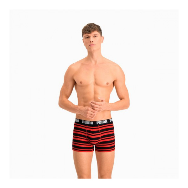 Puma Férfi Alsónadrág (boxer) PUMA HERITAGE STRIPE BOXER 2P 907838-07 - L