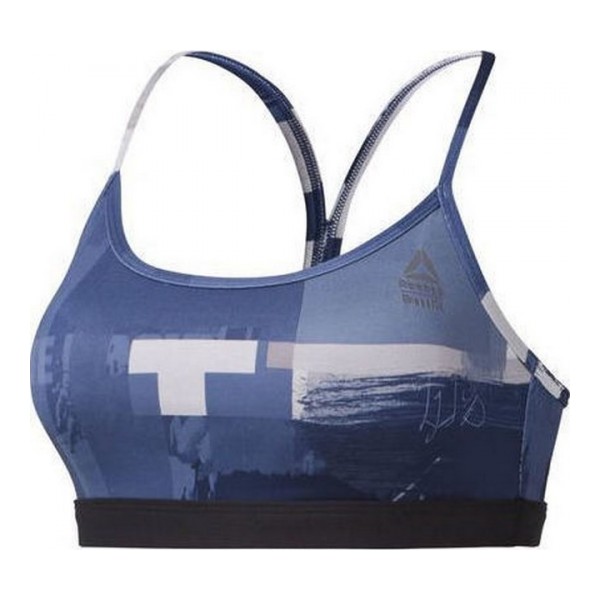 Reebok Edző Sportmelltartó RC Skinny Bra Digi DM5671 - XS